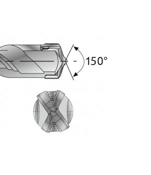 Бур SDS-plus MS5 TURBOHEAD Xpro