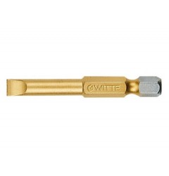 Бита TIN Шлицевая, , 440 руб., 264312000, WITTE, Биты TIN